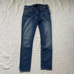 True Religion Women's Medium Wash Victoria Skinny Jeans - Size 26"
